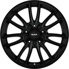 Charger l'image dans la galerie, F7070JKMB48CI3 - MAK Jackie W 17X7 4X100 ET 48MM Matte Black - MAK Wheels Canada