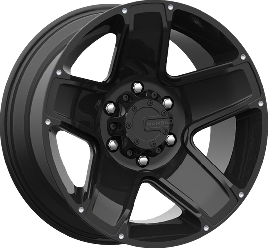 M13686813B - Mamba M13 16X8 6X114.3 ET 13MM Matte Black - Mamba Wheels Canada