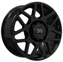 Load image into Gallery viewer, C1786393510106GB - Wildland Cyclone 17X8 6X135 / 6X139.7 10mm Gloss Black - Wildland Wheels Canada