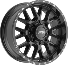 Load image into Gallery viewer, K1022108165N18GB - Krank Offroad Fuse 22X10 8X165.1 ET -18MM Gloss Black - Krank Offroad Wheels Canada