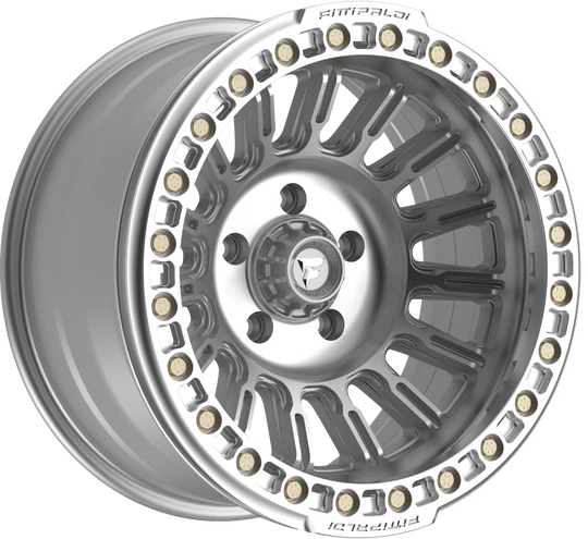 FB152-17906139N38M - Fittipaldi Offroad FB152M 17X9 6X139.7 ET -38MM Machined Silver - Fittipaldi Offroad Wheels Canada