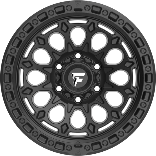 FT101-20906139Q00SB - Fittipaldi Offroad FT101SB 20X9 6X139.7 ET 0MM Satin Black - Fittipaldi Offroad Wheels Canada
