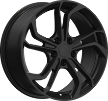 Load image into Gallery viewer, RW150038 - YKW Replicas JA4 17X7.5 5X114.3 ET 35mm Gloss Black - YKW Replicas Wheels Canada
