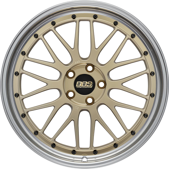 LM283GPK - BBS LM 20X9 5X120 ET 20MM Gold With Diamond Cut Rim - BBS Wheels Canada