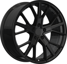 Charger l'image dans la galerie, RW150008 - YKW Replicas AR14 18X8 5X112 ET 45MM Gloss Black - YKW Replicas Wheels Canada