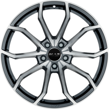 Charger l'image dans la galerie, F8080LWQM40WS2Y - MAK Lowe-FF 18X8 5X112 ET 40MM Gunmetal With Mirror Face - MAK Wheels Canada