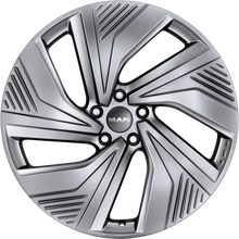 Load image into Gallery viewer, F8020EETM45GG3 - MAK Electra 20X8 5X108 ET 45MM Matte Titanium - MAK Wheels Canada