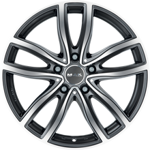 Load image into Gallery viewer, F8080FHQM30I2BX - MAK Fahr 18X8 5X120 ET 30MM Gunmetal With Mirror Face - MAK Wheels Canada