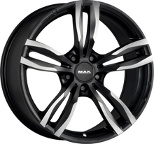 Load image into Gallery viewer, F8080LFIB52I8BX - MAK Luft 18X8 5X120 ET 52MM Ice Black - MAK Wheels Canada