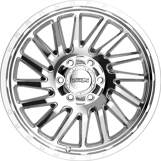K2020963539P10CH - Krank Offroad Coil 20X9 6X139.7 / 6X135 10mm Chrome - Krank Offroad Wheels Canada