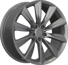 Load image into Gallery viewer, RW150024 - YKW Replicas TS1 19X9.5 5X114.3 ET 35MM Gloss Gunmetal - YKW Replicas Wheels Canada