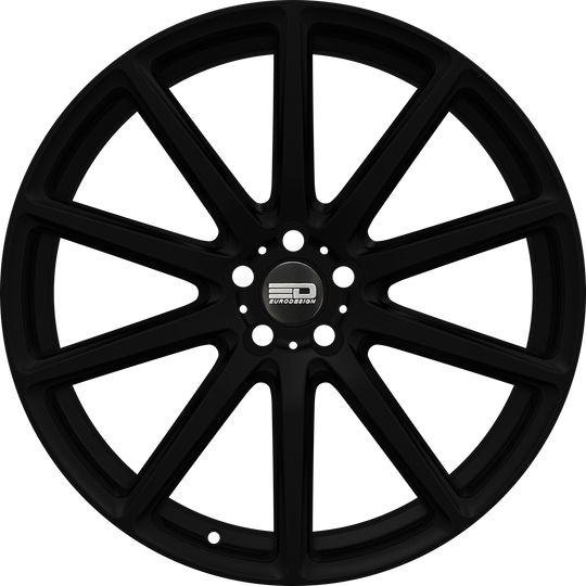 L1775F35667MB - Euro Design Legend 17X7.5 5X112 ET 35MM Matte Black - Euro Design Wheels Canada