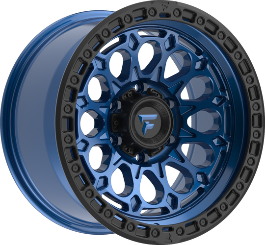 FT101-17906139N12BLB - Fittipaldi Offroad FT101BLB 17X9 6X139.7 ET -12MM Blue Black - Fittipaldi Offroad Wheels Canada