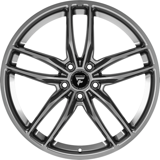 361S-8804425 - Fittipaldi Street FS361S 18X8 5X112 ET 25MM Brushed Silver - Fittipaldi Street Wheels Canada