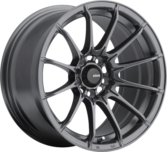 DI5810030G - Konig Dial In 15X8 4X100 ET 25MM Matte Grey - Konig Wheels Canada