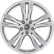 Load image into Gallery viewer, F1521XMSI38WS2X - MAK X-Mode 21X11.5 5X112 ET 38MM Silver - MAK Wheels Canada