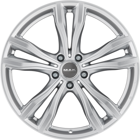 F9521XMSI37WS1X - MAK X-Mode 21X9.5 5X112 ET 37MM Silver - MAK Wheels Canada