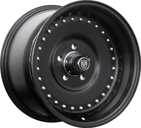 005SB-57065-06 - Center Line Auto Drag 2.0 15X7 5X114.3 ET -6MM Satin Black - Center Line Wheels Canada