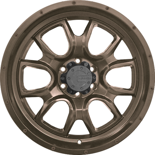 M198950198 - Mamba M19 18X9 5X150 ET 19MM Bronze - Mamba Wheels Canada