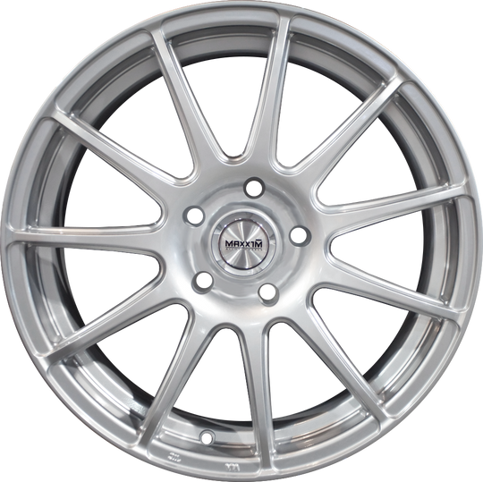 WN67T0440S - Maxxim Winner 16X7 5X114.3 / 5X100 40mm Full Silver - Maxxim Wheels Canada