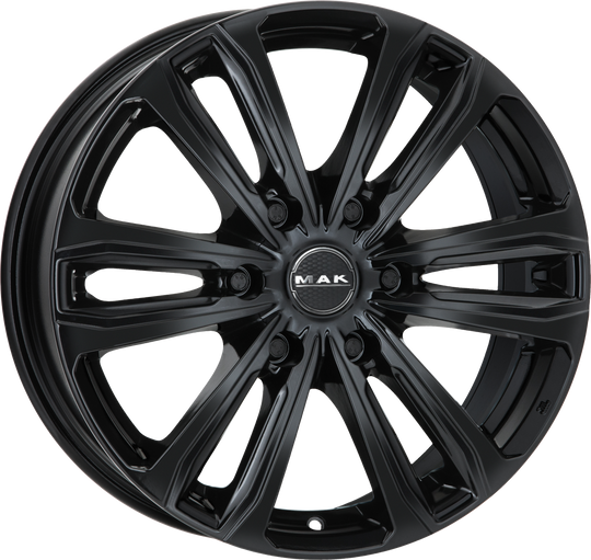 F8520AF6GB30VU - MAK Safari6 20X8.5 6X139.7 ET 30MM Gloss Black - MAK Wheels Canada