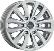 Charger l'image dans la galerie, F65606LSI62M5 - MAK Load6 16X6.5 6X130 ET 62MM Silver - MAK Wheels Canada