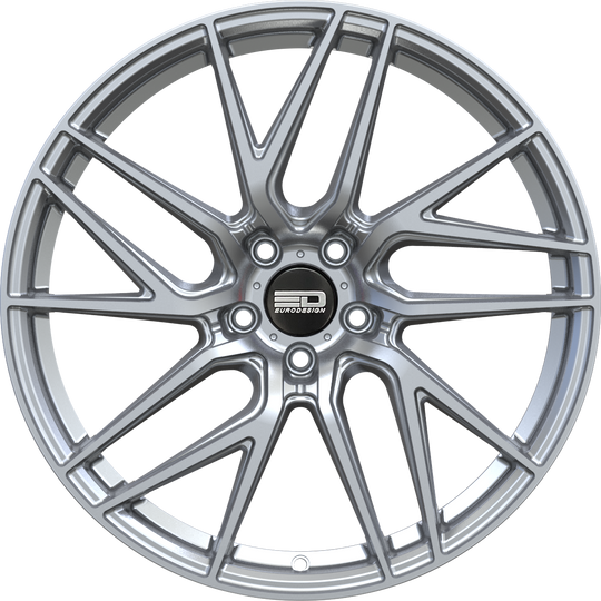 T188F3566S - Euro Design Tech 18X8 5X112 ET 35MM Silver - Euro Design Wheels Canada
