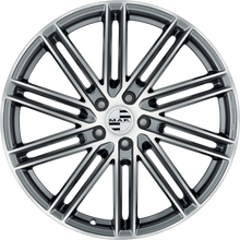 Load image into Gallery viewer, F0520LZQM19WSX - MAK Leipzig-D 20X10.5 5X112 ET 19MM Gunmetal With Mirror Face - MAK Wheels Canada