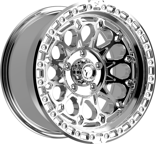 FT101-17905127N12MC - Fittipaldi Offroad FT101MC 17X9 5X127 ET -12MM Mirror Coat - Fittipaldi Offroad Wheels Canada