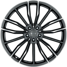 Load image into Gallery viewer, F0521RYQM43WS3X - MAK Rapp-D 21X10.5 5X112 ET 43MM Gunmetal With Mirror Face - MAK Wheels Canada