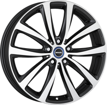 Charger l'image dans la galerie, F5090WTQM43WS3X - MAK Watt 19X5 5X112 ET 43MM Gunmetal With Mirror Face - MAK Wheels Canada