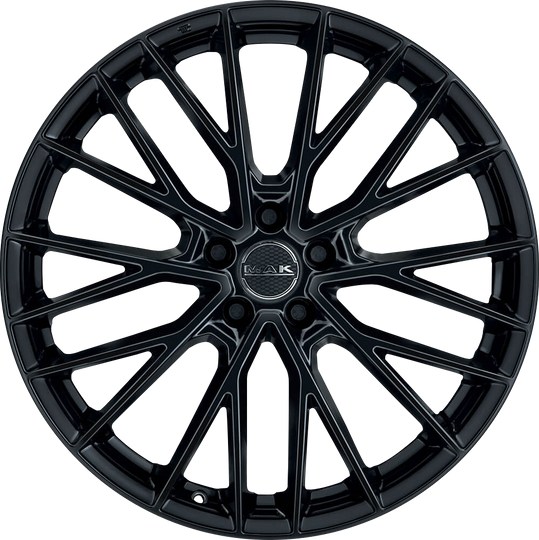 F1021LDGB38WS2X - MAK Speciale-D 21X10 5X112 ET 38MM Gloss Black - MAK Wheels Canada