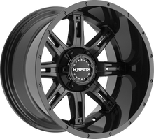 Load image into Gallery viewer, K5021263539N44GB - Krank Offroad Shaft 20X12 6X139.7 / 6X135 -44mm Gloss Black - Krank Offroad Wheels Canada