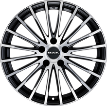 Load image into Gallery viewer, F7570FAIB40FF - MAK Fatale 17X7.5 5X114.3 ET 40MM Ice Black - MAK Wheels Canada