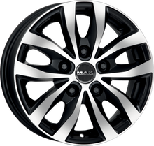 Load image into Gallery viewer, F65605LIB55KZ2 - MAK Load5 16X6.5 5X130 ET 55MM Ice Black - MAK Wheels Canada