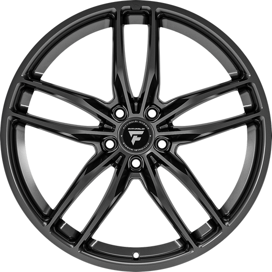 361G-8804425 - Fittipaldi Street FS361G 18X8 5X112 ET 25MM Gloss Graphite - Fittipaldi Street Wheels Canada