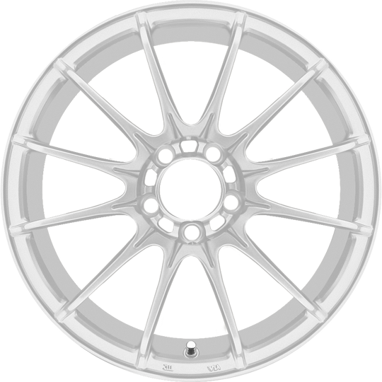 DI5710035W - Konig Dial In 15X7 4X100 ET 35MM Gloss White - Konig Wheels Canada