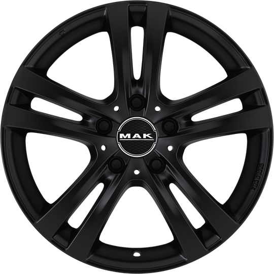 F8080ZHMB40FF - MAK Zenith 18X8 5X114.3 ET 40MM Matte Black - MAK Wheels Canada