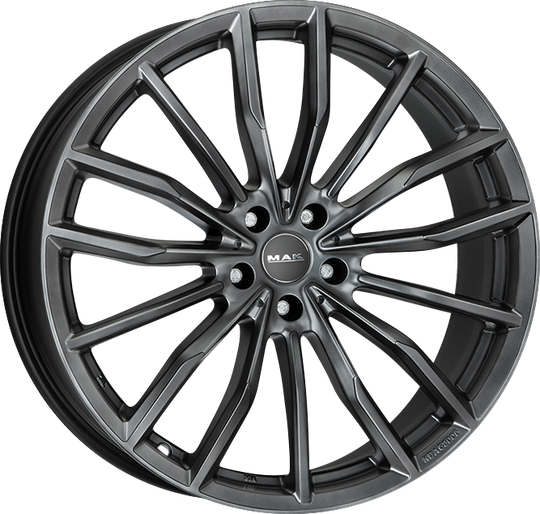 F9090RUTM18NZX - MAK Rapp 19X9 5X120 ET 18MM Matte Titanium - MAK Wheels Canada