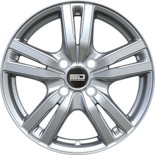 Load image into Gallery viewer, OTT1770EFS4B3867S - Euro Design Ottano - EFS 17X7 4X100 / 4X114.3 38mm Silver - Euro Design Wheels Canada