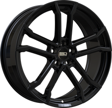 Load image into Gallery viewer, M1775G4064GB - Euro Design Monaco 17X7.5 5X114.3 ET 40MM Gloss Black - Euro Design Wheels Canada