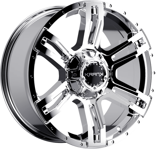 K30209817P18CH - Krank Offroad Caliper 20X9 8X170 ET 18MM Chrome - Krank Offroad Wheels Canada