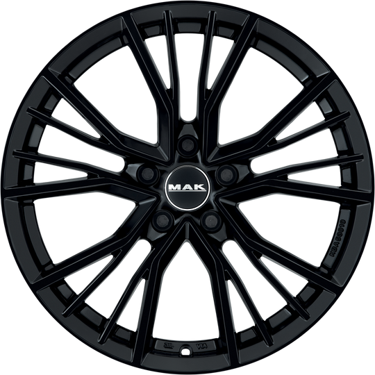 F8520UNGB32WS2X - MAK Union 20X8.5 5X112 ET 32MM Gloss Black - MAK Wheels Canada