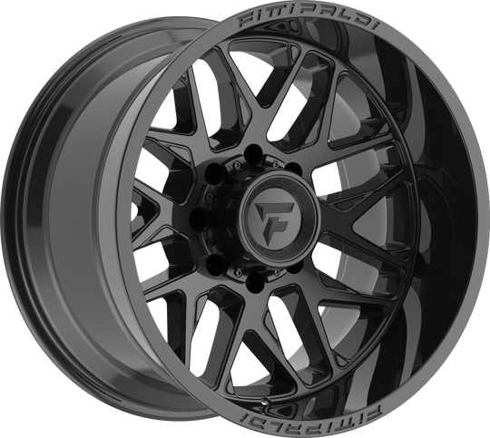 FA19-20908165P18B - Fittipaldi Offroad FA19B 20X9 8X165.1 ET 18MM Gloss Black - Fittipaldi Offroad Wheels Canada