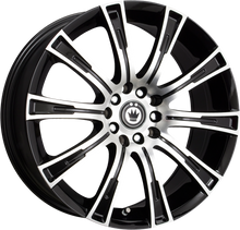 Load image into Gallery viewer, CW88514405 - Konig Crown 18X8 5X114.3 ET 40MM Gloss Black With Machined Face - Konig Wheels Canada