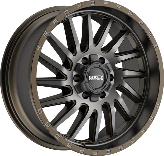 K2020963539P10DT - Krank Offroad Coil 20X9 6X139.7 / 6X135 10mm Bronze Dark Tint - Krank Offroad Wheels Canada