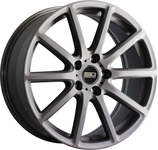 L188F4257MG - Euro Design Legend 18X8 5X112 ET 42MM Matte Gunmetal - Euro Design Wheels Canada