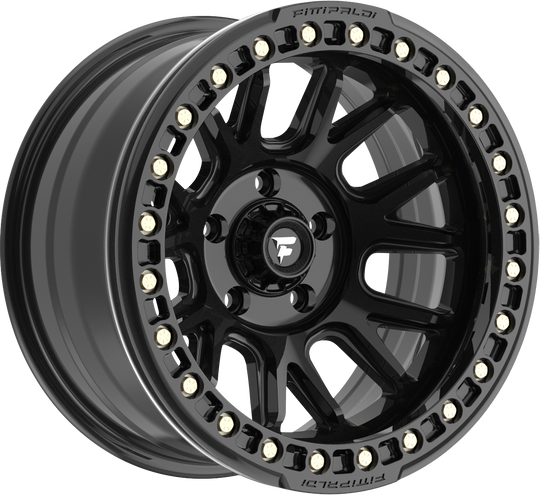 FB151-17905127N38B - Fittipaldi Offroad FB151B 17X9 5X127 ET -38MM Satin Black - Fittipaldi Offroad Wheels Canada