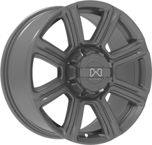 Charger l'image dans la galerie, H178639351887MG - Wildland Hurricane 17X8 6X135 / 6X139.7 18mm Matte Gunmetal - Wildland Wheels Canada