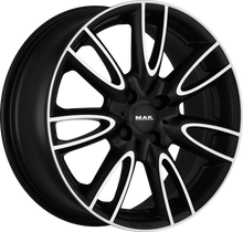 Load image into Gallery viewer, F7080JEIB52CI4 - MAK Jackie 18X7 4X100 ET 52MM Ice Black - MAK Wheels Canada